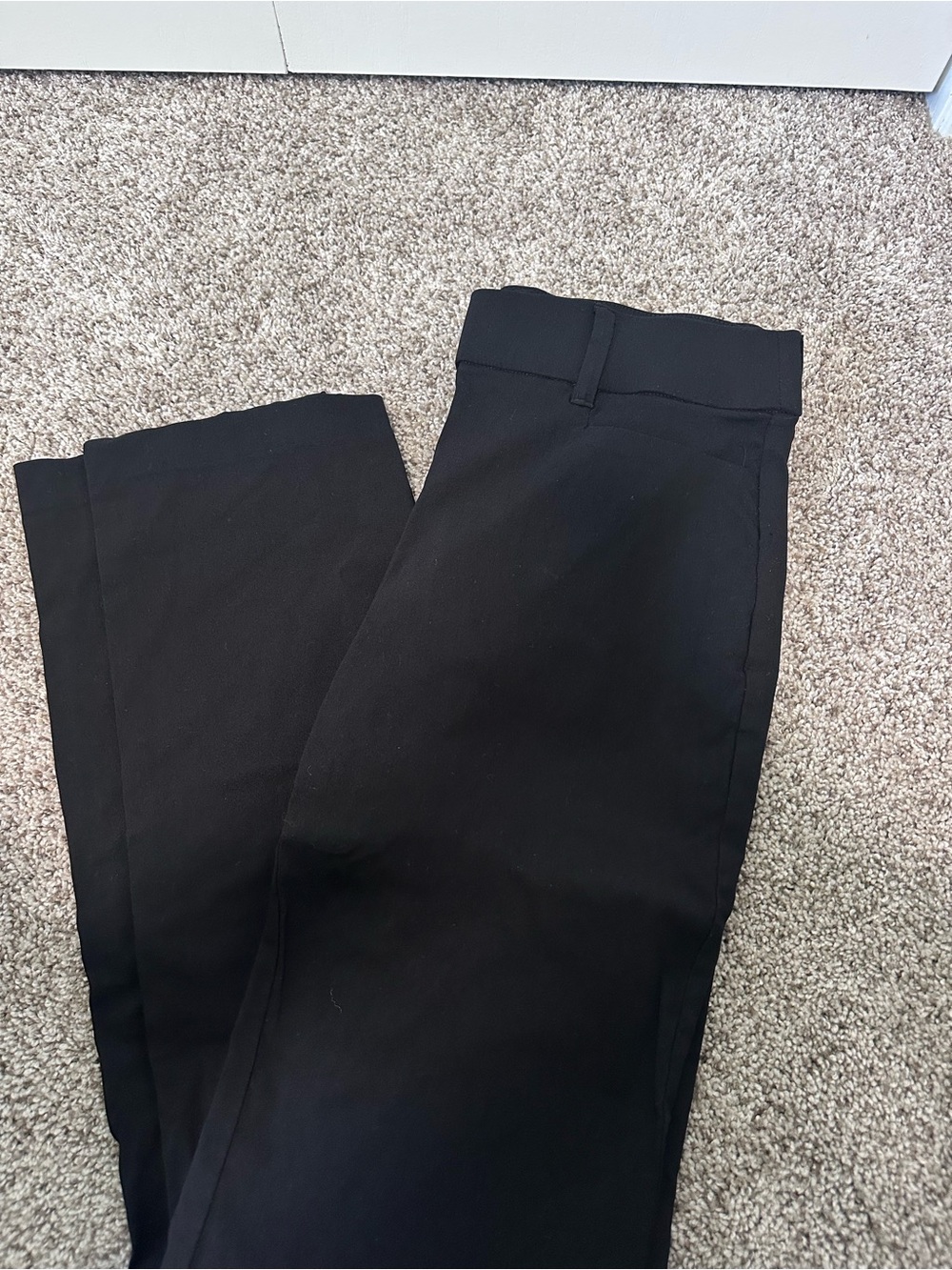 Maurices Black Straight Leg Pants for Women